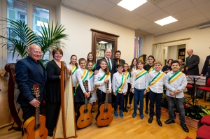 St Patrick's Day 2019 - pupils from L'Académie de Musique Rainier III