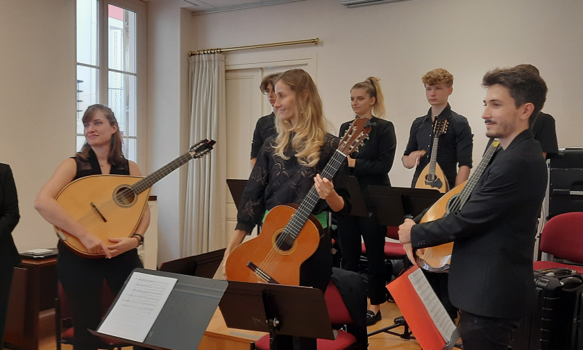 Heritage Day 25th Sept 2022 - music by the talented pupils from l'Académie Rainier III 