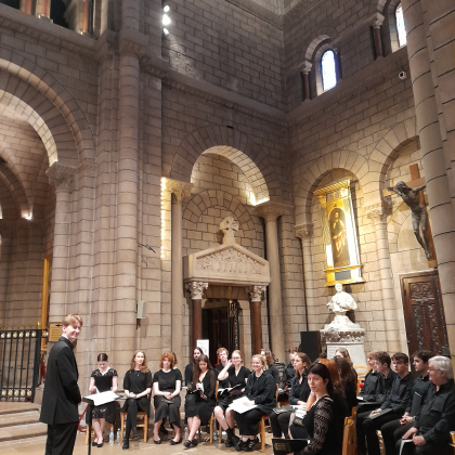 Trinity College Dublin Chapel choir to sing in Monaco
