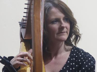 An event with harpist Dr Helen Lawlor