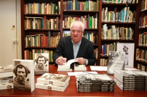Michael Smith at his book signing