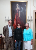 Professor Adrian Frazier, Maguy Pernot-Deschamps & Dr Mary Pierse 