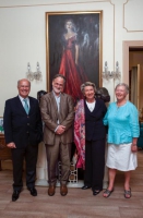 Consul Pierre Joannon, Prof Adrian Frazier, Mrs Annick Joannon & Dr Mary Pierse
