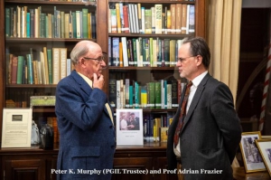 Peter K Murphy (PGIL Trustee) and Prof Adrian Frazier