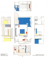 Floor plan of Villa E1027