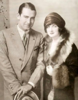 Rex Ingram with his wife, Alice Terry