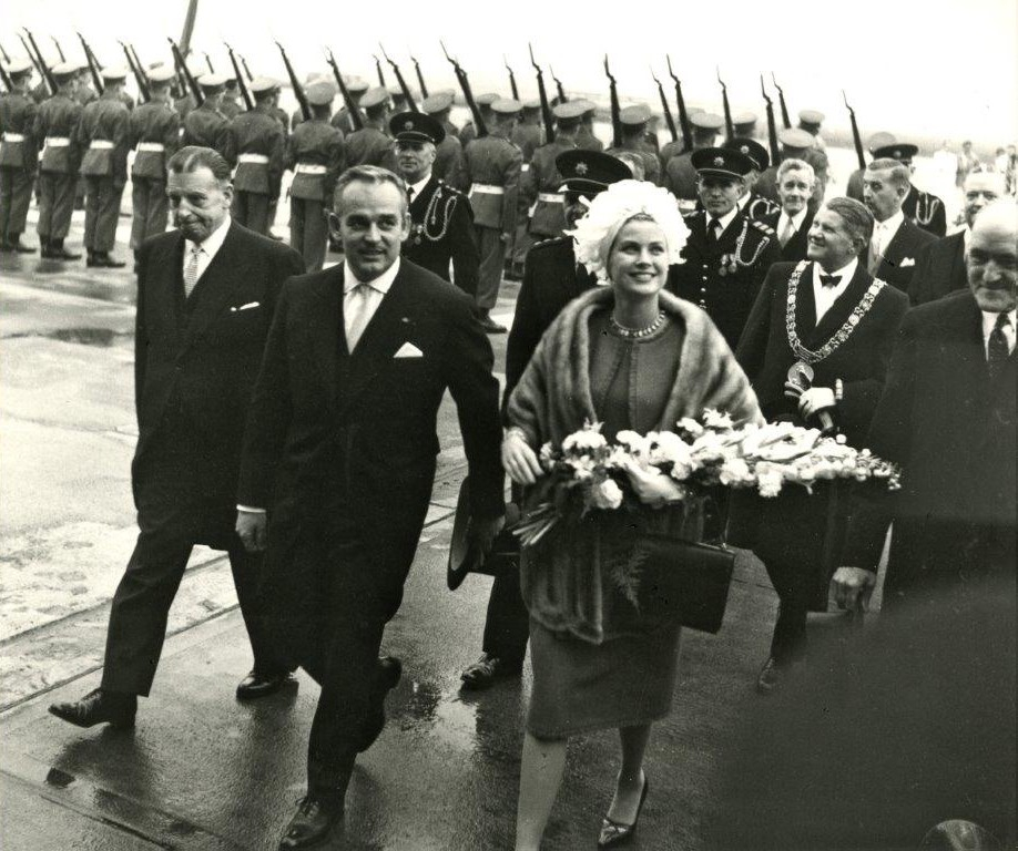 Princess Grace & Prince Rainier III official state visit to Ireland in 1961 - 13