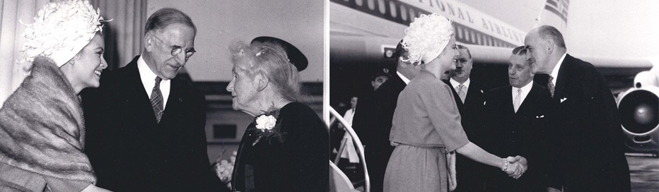 Princess Grace & Prince Rainier III official state visit to Ireland in 1961 - 4